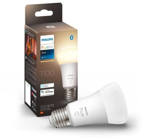 Philips Hue E27 White 9.5W led fényforrás Philips 8719514288232 (Philips 8719514288232) - LED okosizzó
